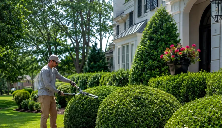 Shrub & Bed Maintenance by West Mobile Lawn Care
