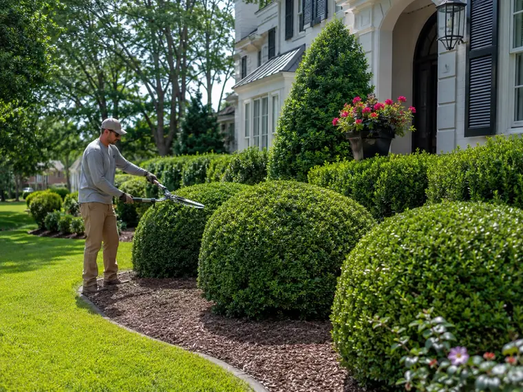 Shrub Trimming in Mobile, Alabama